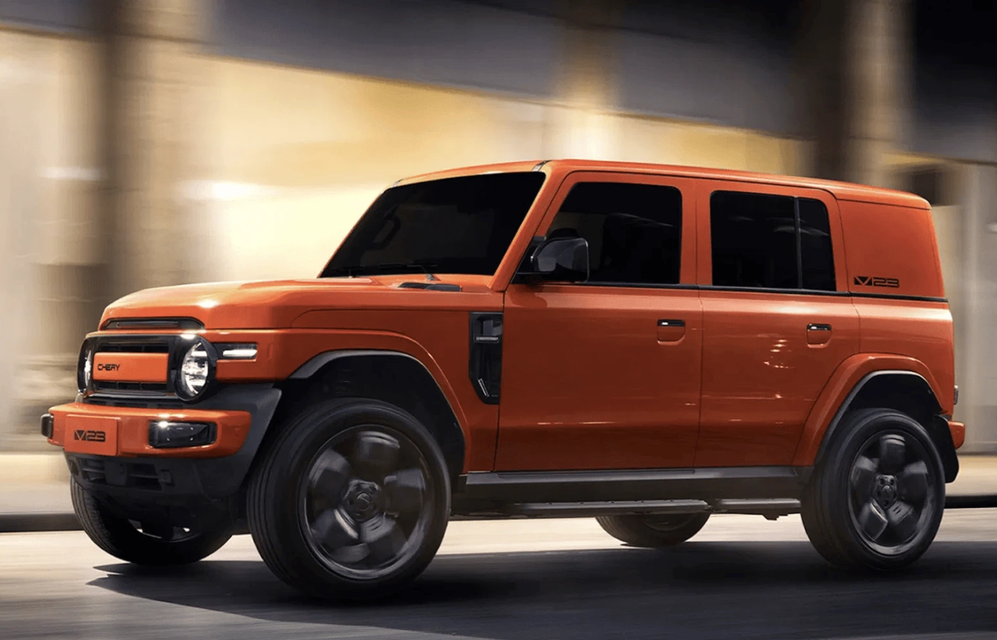 Chery iCar V23 EV Spotted Testing in India